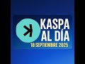 KASPA responde BIEN después de la bajada de tipos de la FED 🔥