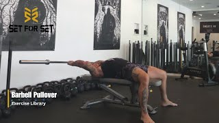 Barbell Pullover | SFS Exercise Library