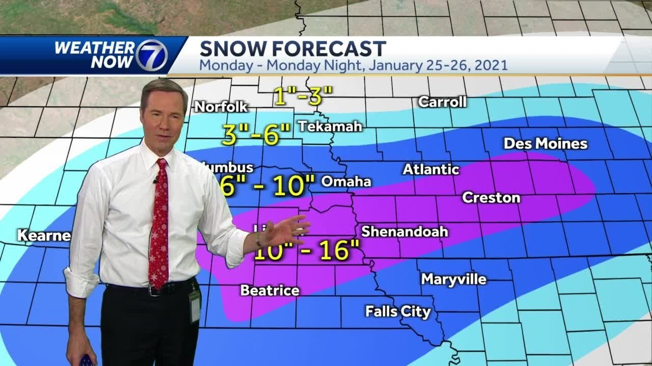 Winter storm continues - YouTube