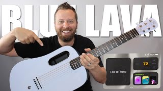 This Guitar Isn't Just Smart...It's GENIUS!!  Blue Lava!