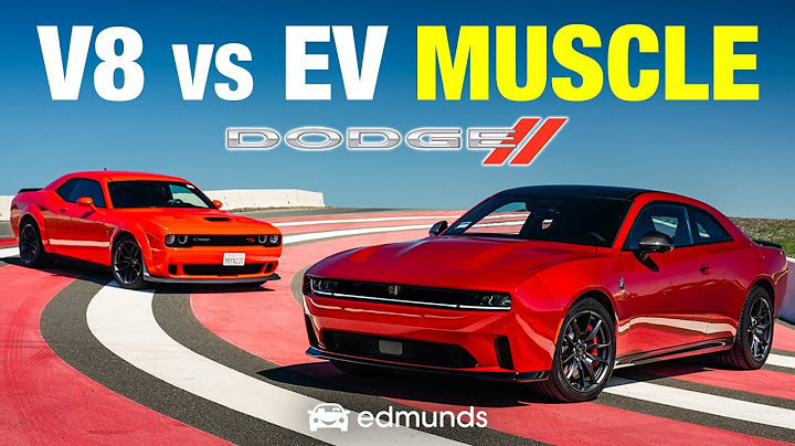 Dodge Charger Daytona EV vs. Dodge Challenger: Electric Performance or V8 Personality?