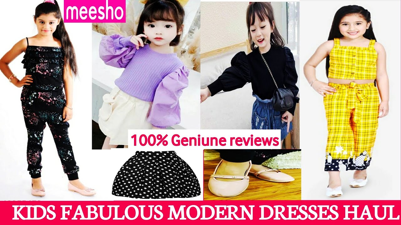 Meesho Kids Western Dresses Modern Dresses Collection For