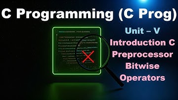 Unit 5 | C Programming (C Prog) | BCA 2 Semester | MIC