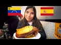Probamos comida venezolana en espaa