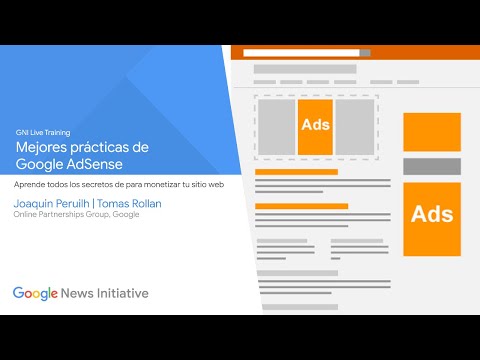 Mejores prácticas de Google AdSense - GNI Live Training en español