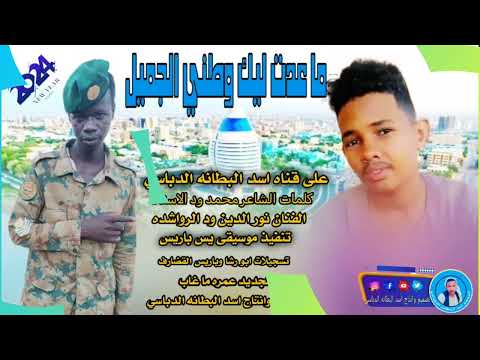 2024ما عدت ليك وطني الجميل الفنان نور الدين ود الرواشده