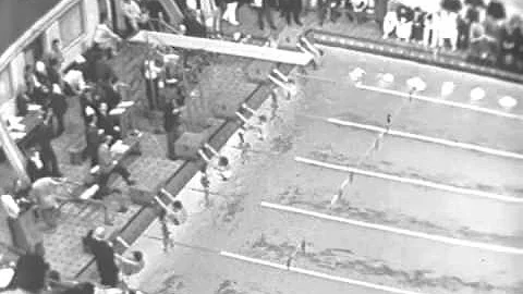 1961 220 men's backstroke