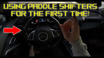 How to Use PADDLE SHIFTERS (Camaro) #Cars #Camaro #v6