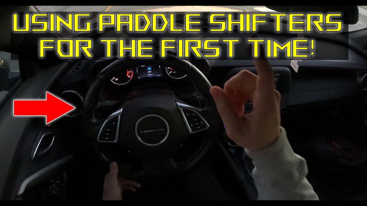 How to Use PADDLE SHIFTERS (Camaro) Cars Camaro v6 YouTube