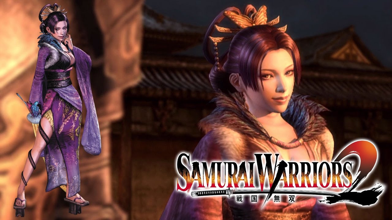 Samurai Warriors 2 Nō Gameplay 戦国無双2 濃姫 Youtube