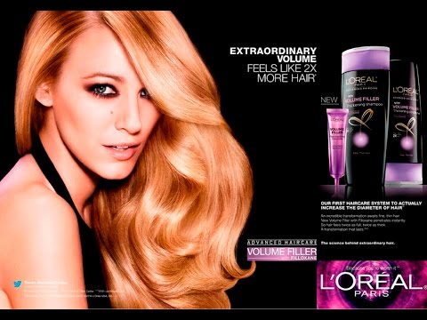 Blake Lively' L'Oréal Paris Volume Filler Reklam Filmi