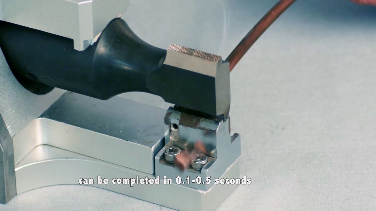 ultrasonic metal welding machine YouTube