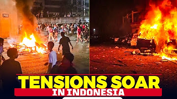 3 people died, 5 injured in Indonesia after protesters set fire to regional parliament building