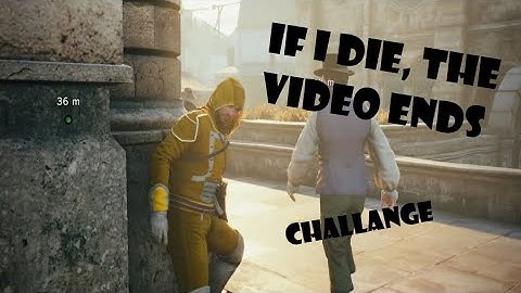 IF I DIE, THE VIDEO ENDS...