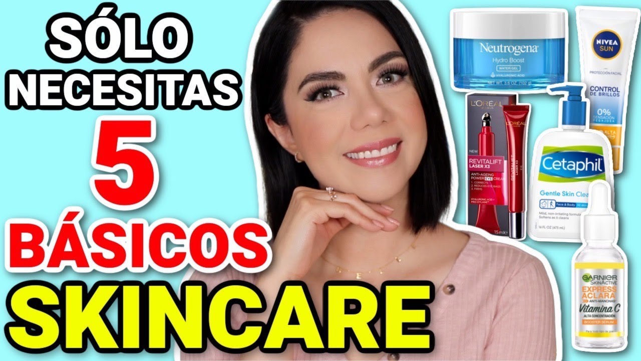 BÁSICOS DE SKINCARE !! SÓLO NECESITAS ESTOS 5 PRODUCTOS | MARIEBELLE COSMETICS