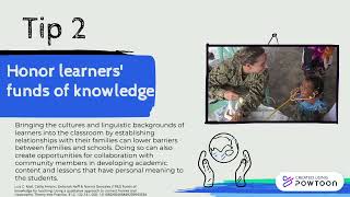 Removing Barriers to Learning