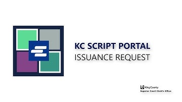 KC Script Portal - Issuance Request