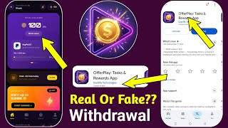 Is the Offerplay app real or fake? || Offerplay app review || Offerplay app withdrawal || Offerpl... screenshot 5