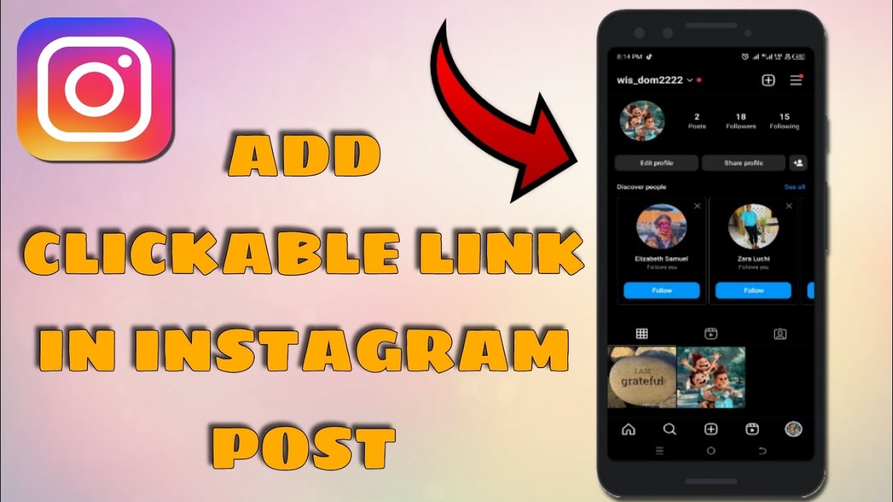 New! How to Add A Clickable link In Instagram Post (THE RIGHT WAY) 