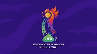 ФИФА Заставка Чемпионата Мира по пляжному футболу Россия 2021