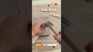 Why does a #sharp #nail go into #wood #easily while a blunt nail breaks it? 🤔 #mindsparkz