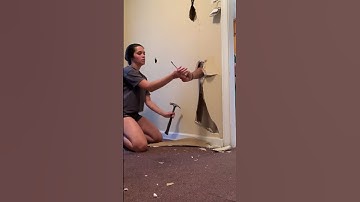 Guy Punches Hole Through Wall Of Home Asking For Tool