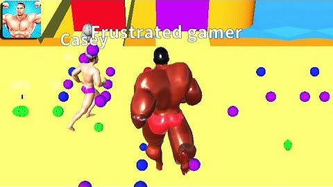 MUSCLE RACE 3D ALL LEVELS MAX GAMEPLAY WALKTHROUGH PART 10