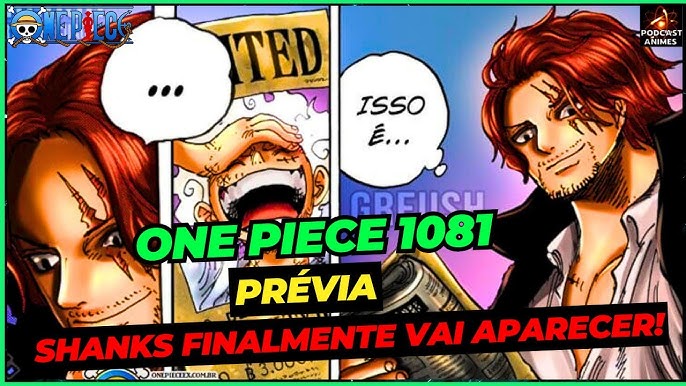 ONE PIECE 1081- PREVIA DO EPISODIO - O HOMEM DA HYPE HYPE NO MI