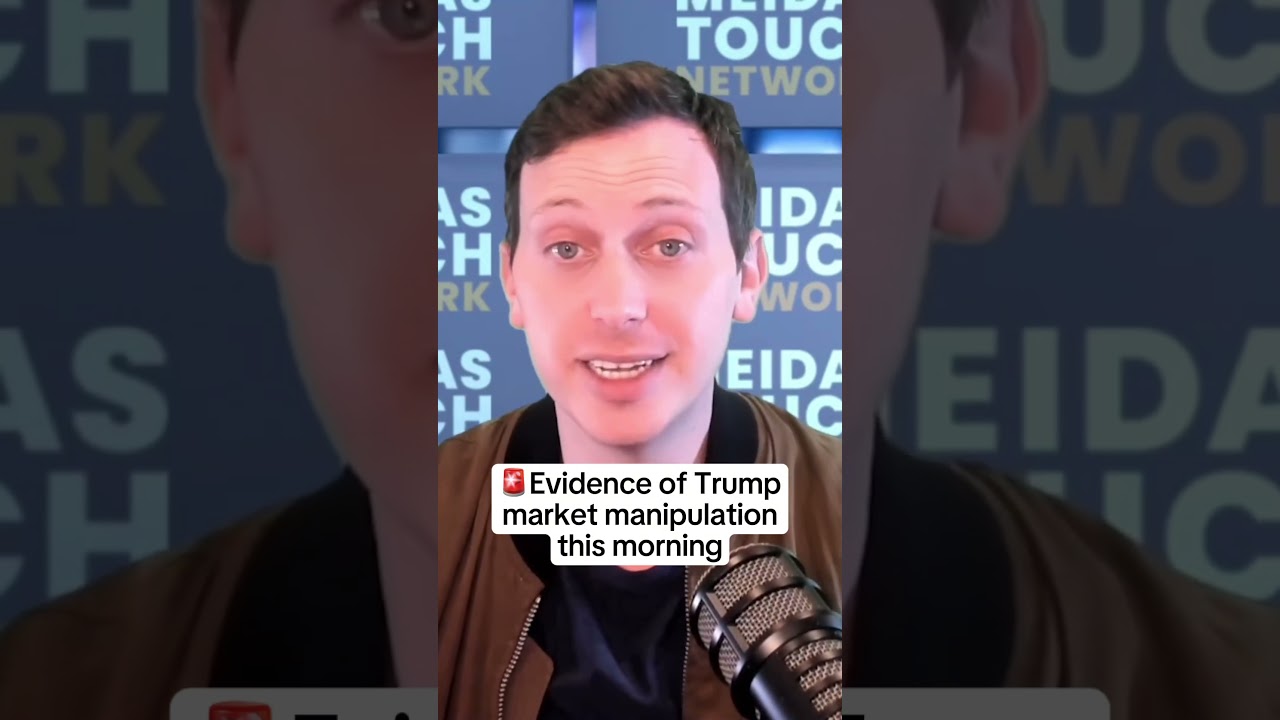 🚨 EVIDENCE of Trump Stock MANIPULATION This Morning
