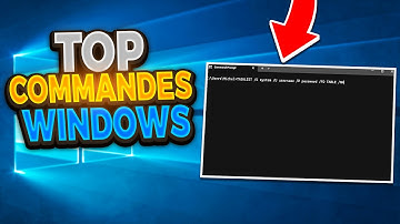 18 commandes WINDOWS que tout débutant doit savoir