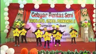 TEMA ALAM SEMESTA : Gerak tari dengan tema alam semesta (Bintang kecil)