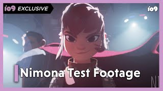 Io9 Exclusive Nimona Test Footage