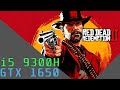 Red Dead Redemption 2 Gameplay 1080P All Settings | Acer Nitro 5 i5 9300h Gtx 1650 Laptop Benchmark