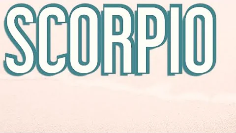 SCORPIO- People around you want to know if you're hurting. weird. - DayDayNews