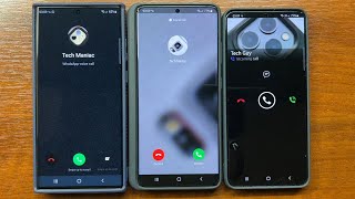 Samsung S22 Ultra vs S21 Ultra vs S21 Plus WhatsApp, Signal & Viber Incoming Calls in Samsung Cases Resimi