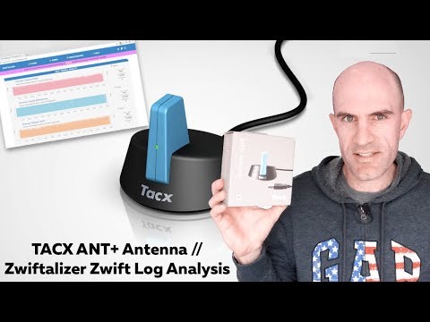 TACX ANT+ Antenna // Zwiftalizer Zwift Log Analysis