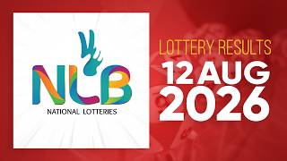 NLB Live Lottery Draw (2026-08-12) | 09.30 PM