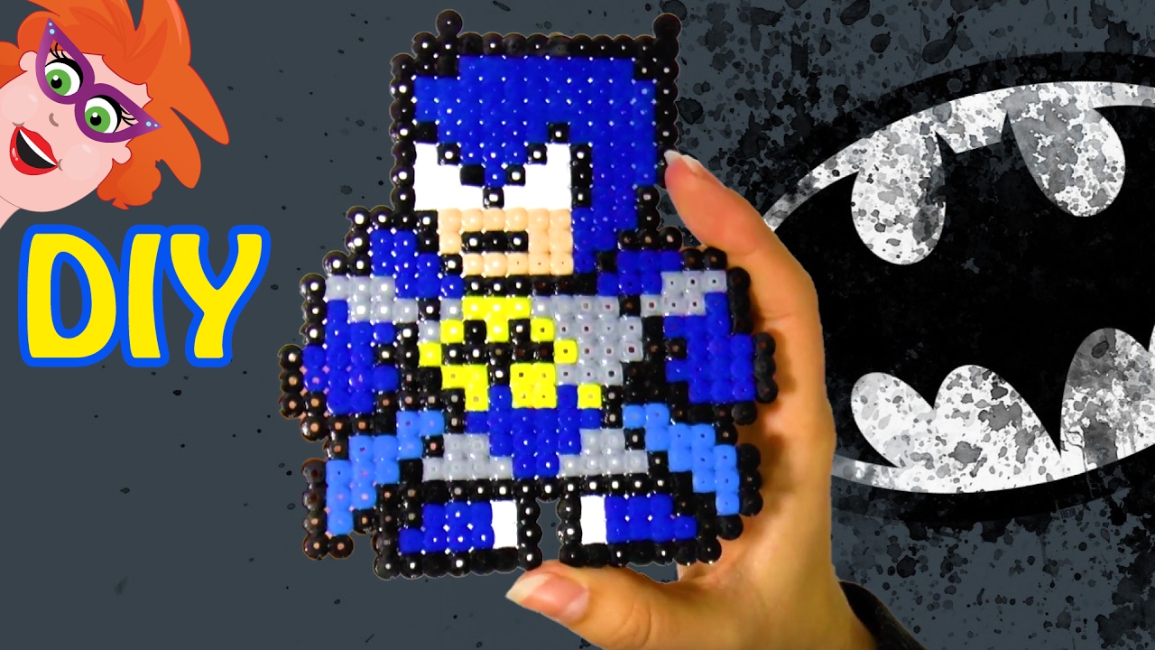 Netto toilet schilder Batman maken van strijkkralen - LEGO Batman weken! - YouTube