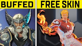 NEW Marvel Rivals Update Out Now! (Buffs, Nerfs, New Skins And More!) @gamingmerchant3