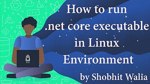 How to run .NET core executable app in Linux (Ubuntu) | Live Demo