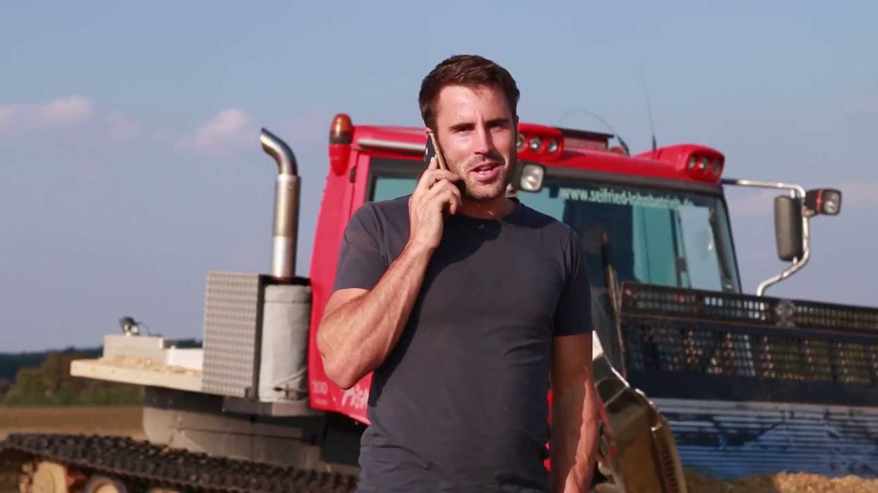 Pistenbully// Mais 2018-  Lohnbetrieb Sebastian Seifried