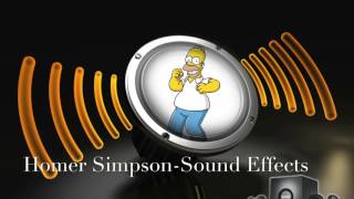 Homer Simpson-Sound Effects