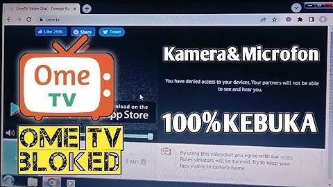 Ome TV you have denied access to your devices