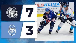 SESTŘIH | Bílí Tygři - Rytíři Kladno 7:3