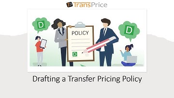 Drafting a Transfer Pricing Policy