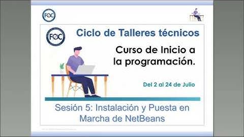 Introducción a la programación - Instalación y puesta en marcha de NetBeans