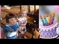 Лизе и Гарри -5 лет. Алла Пугачева и Максим Галкин подарили первые подарки