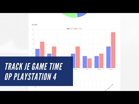 Zo track je jouw game time op PlayStation 4 | PS-Timetracker Tutorial