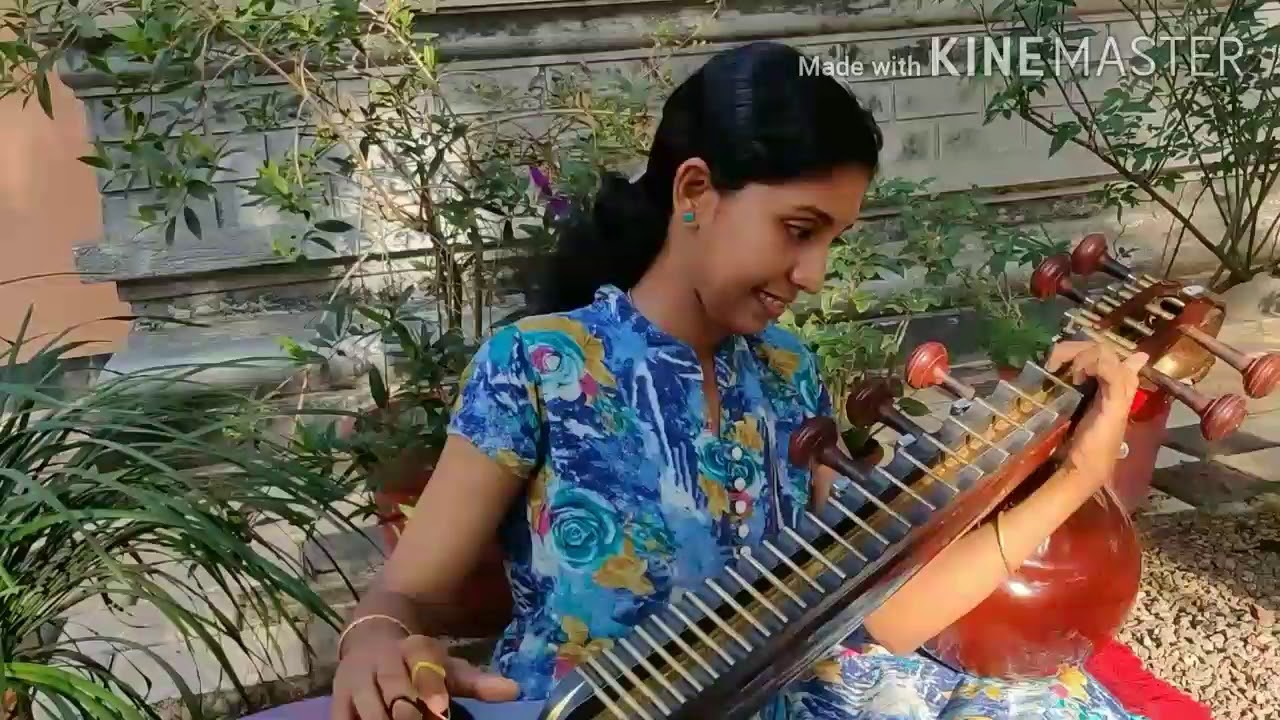 Sree chakra raja ragamalika Veena nishaponni