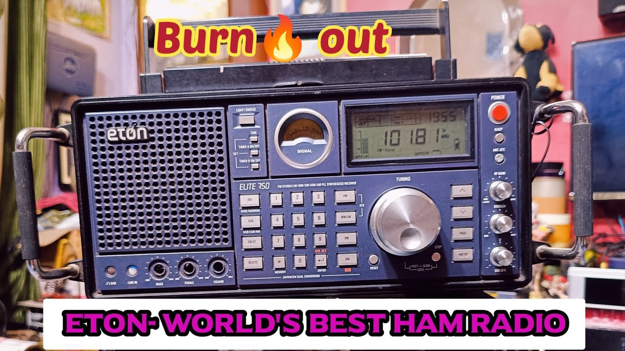 👍Eton - world's best HAM radio. Burn 🔥 out. How to repair? 